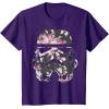 image:imageStar Wars Stormtrooper Floral Helmet TShirtPurple