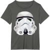 image:imageStar Wars Stormtrooper Geometric Prism Graphic TShirt TShirtAsphalt Grey