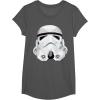 image:imageStar Wars Stormtrooper Geometric Prism Graphic TShirt TShirtAsphalt Grey