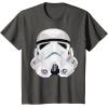 image:imageStar Wars Stormtrooper Geometric Prism Graphic TShirt TShirtAsphalt Grey