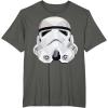 image:imageStar Wars Stormtrooper Geometric Prism Graphic TShirt TShirtAsphalt Grey
