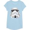 image:imageStar Wars Stormtrooper Geometric Prism Graphic TShirt TShirtBaby Blue