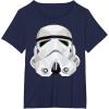 image:imageStar Wars Stormtrooper Geometric Prism Graphic TShirt TShirtNavy Blue