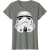 image:imageStar Wars Stormtrooper Geometric Prism Graphic TShirt TShirtOlive Heather