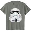 image:imageStar Wars Stormtrooper Geometric Prism Graphic TShirt TShirtOlive Heather