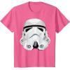 image:imageStar Wars Stormtrooper Geometric Prism Graphic TShirt TShirtPink Heather