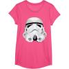 image:imageStar Wars Stormtrooper Geometric Prism Graphic TShirt TShirtPink Heather
