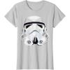 image:imageStar Wars Stormtrooper Geometric Prism Graphic TShirt TShirtSilver Grey