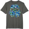 image:imageStar Wars Stormtrooper Hawaiian Print Helmet TShirt C2 TShirtAsphalt Grey