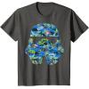 image:imageStar Wars Stormtrooper Hawaiian Print Helmet TShirt C2 TShirtAsphalt Grey