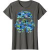 image:imageStar Wars Stormtrooper Hawaiian Print Helmet TShirt C2 TShirtAsphalt Grey
