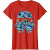 image:imageStar Wars Stormtrooper Hawaiian Print Helmet TShirt C2 TShirtRed
