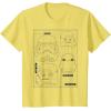 image:imageStar Wars Stormtrooper Helmet Diagram TShirt TShirtLemon Yellow