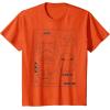 image:imageStar Wars Stormtrooper Helmet Diagram TShirt TShirtOrange