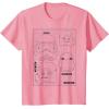 image:imageStar Wars Stormtrooper Helmet Diagram TShirt TShirtPink