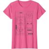 image:imageStar Wars Stormtrooper Helmet Diagram TShirt TShirtPink Heather