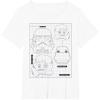 image:imageStar Wars Stormtrooper Helmet Diagram TShirt TShirtWhite