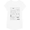 image:imageStar Wars Stormtrooper Helmet Diagram TShirt TShirtWhite