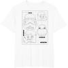 image:imageStar Wars Stormtrooper Helmet Diagram TShirt TShirtWhite