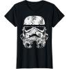 image:imageStar Wars Stormtrooper Helmet Floral Paisley Fill TShirtBlack