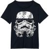 image:imageStar Wars Stormtrooper Helmet Floral Paisley Fill TShirtBlack