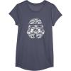 image:imageStar Wars Stormtrooper Helmet Icon TShirtHeather Blue