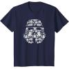 image:imageStar Wars Stormtrooper Helmet Icon TShirtNavy Blue