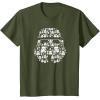 image:imageStar Wars Stormtrooper Helmet Icon TShirtOlive Green