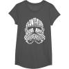 image:imageStar Wars Stormtrooper Helmet Words Typography TShirt TShirtAsphalt Grey