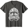 image:imageStar Wars Stormtrooper Helmet Words Typography TShirt TShirtAsphalt Grey