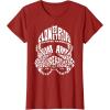 image:imageStar Wars Stormtrooper Helmet Words Typography TShirt TShirtCranberry Red