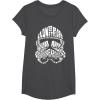 image:imageStar Wars Stormtrooper Helmet Words Typography TShirt TShirtDark Heather Grey