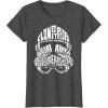 image:imageStar Wars Stormtrooper Helmet Words Typography TShirt TShirtDark Heather Grey
