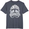 image:imageStar Wars Stormtrooper Helmet Words Typography TShirt TShirtHeather Blue