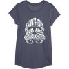 image:imageStar Wars Stormtrooper Helmet Words Typography TShirt TShirtHeather Blue