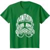 image:imageStar Wars Stormtrooper Helmet Words Typography TShirt TShirtKelly Green