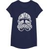 image:imageStar Wars Stormtrooper Helmet Words Typography TShirt TShirtNavy Blue