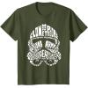image:imageStar Wars Stormtrooper Helmet Words Typography TShirt TShirtOlive Green