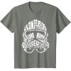 image:imageStar Wars Stormtrooper Helmet Words Typography TShirt TShirtOlive Heather