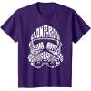 image:imageStar Wars Stormtrooper Helmet Words Typography TShirt TShirtPurple