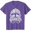 image:imageStar Wars Stormtrooper Helmet Words Typography TShirt TShirtPurple Heather