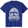 image:imageStar Wars Stormtrooper Helmet Words Typography TShirt TShirtRoyal Blue