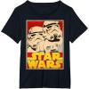 image:imageStar Wars Stormtrooper March Vintage Trading Card TShirt TShirtBlack