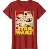 image:imageStar Wars Stormtrooper March Vintage Trading Card TShirt TShirtCranberry Red