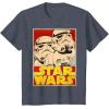 image:imageStar Wars Stormtrooper March Vintage Trading Card TShirt TShirtHeather Blue