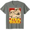 image:imageStar Wars Stormtrooper March Vintage Trading Card TShirt TShirtOlive Heather
