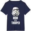 image:imageStar Wars Stormtrooper Mom Is A Trooper TShirtNavy Blue