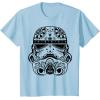 image:imageStar Wars Stormtrooper Ornate Henna Print Helmet TShirtBaby Blue