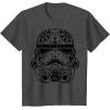 image:imageStar Wars Stormtrooper Ornate Henna Print Helmet TShirtDark Heather Grey