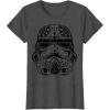 image:imageStar Wars Stormtrooper Ornate Henna Print Helmet TShirtDark Heather Grey